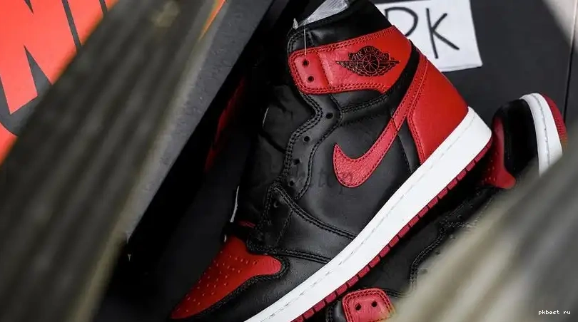 TO Jordan Banned MATERIALS PK READY RETAIL 1 SHIP GOD High 2016 Bred Retro 0508